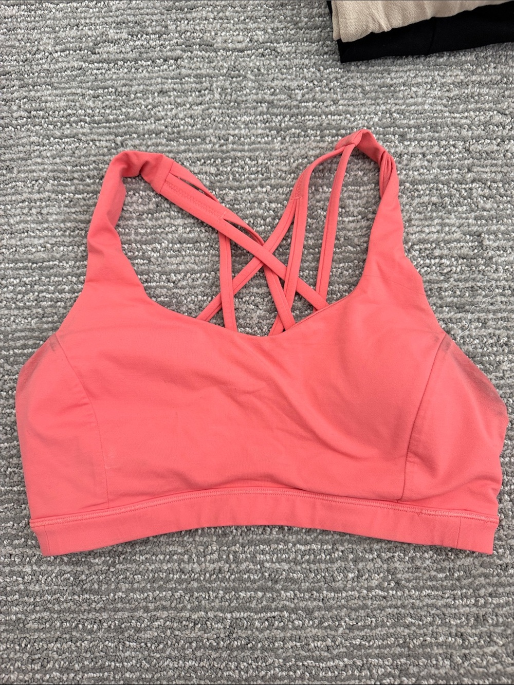 Women's Coral Lululemon free to be serene bra